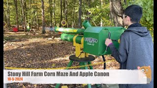 Stony Hill Farm Corn Maze And Apple Canon