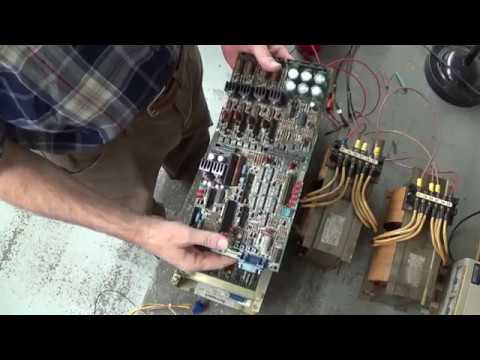 Testing the Yaskawa DC Servo Drive, Type CPCR-MR0808KAW