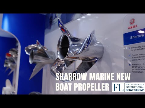 Sharrow Marine Prop at the Yamaha Booth FLIBS 2022