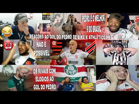 REAÇÕES AO GOLAÇO DE BICICLETA DO PEDRO NO ATHLÉTICO PR 0X1 FLAMENGO / COPA DO BRASIL MERECE SELEÇÃO