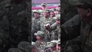 Download lagu Presiden baru Indonesia melatih kabinet di kamp bergaya militer | VOA News #shorts mp3