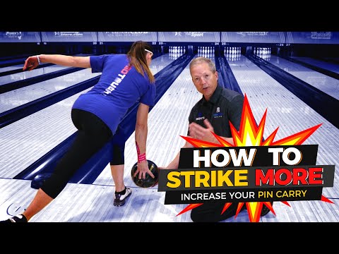 How To Throw More Strikes in Bowling. One Easy Tip For Higher Scores.