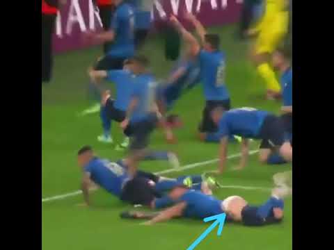 Watch Ciro Immobile doing the celebration very crazy| Euro2020 final