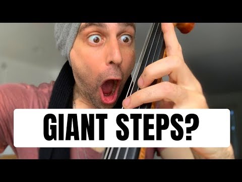 Playing Giant Steps On Cello is IMPOSSIBLE!