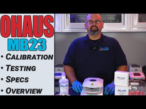 OHAUS MB23 Moisture Analyzer