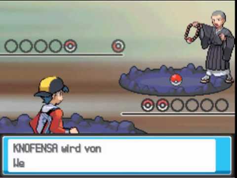 Let's Play Pokemon Soul Silver [German] 100% Part 4 - Der Knofensaturm