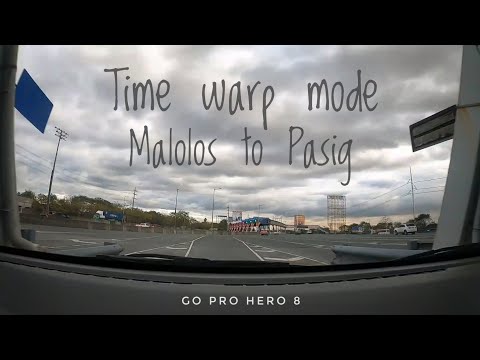 Time warp mode testing | Malolos - Pasig | GoPro Hero 8