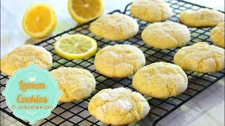 Soft Lemon Cookies - Melt in your mouth