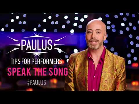 Paulus from BBC1’s ‘All Together Now’ says ‘Speak The Song’