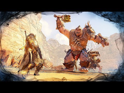 SHADOW OF WAR - UNIQUE SMASHER OVERLORD TANK DIFFICULTY NEMESIS IN DESERT