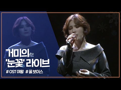 [직캠] 거미(Gummy) - 눈꽃(그 겨울, 바람이 분다 OST) Live Full.ver 🎤