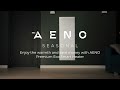 AENO Infrarotheizer Premium Eco Smart 700 W, Schwarz