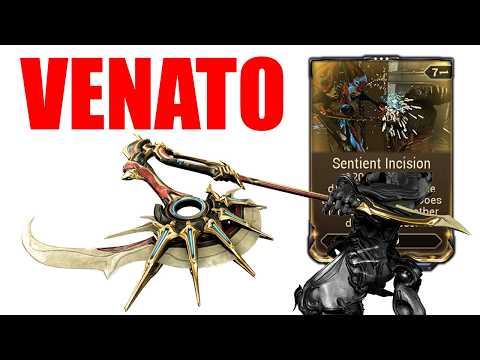 VENATO【 MOD ปรับธาตุ ตีชนะศัตรูทุกเผ่า 】- WARFRAME