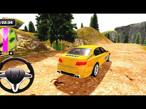 Off-road Taxi Driving Sim 2021 - Taxi Driving games 3D Android gameplay