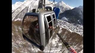 preview picture of video 'Hannig Schlittelbahn Saas Fee'