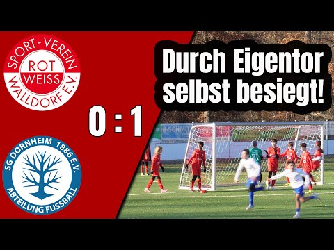 SV Rot-Weiss Walldorf III - SG Dornheim - 0:1 - Ligaspiel 5 - Saison 25/26