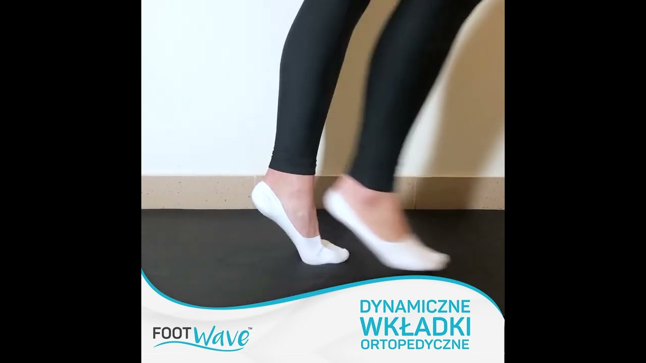 Sprawne stopy bez bólu. Cykl - ćwicz stopy z FootWave™. Chodzenie na palcach.