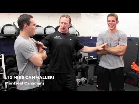 NHL workout with Mike Cammalleri and Tyler Seguin