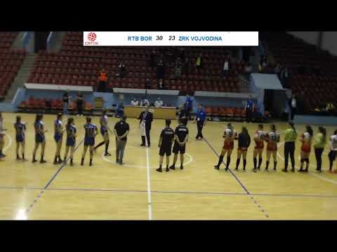 SRLZ 22. kolo / ŽJRK Bor RTB - ŽRK Vojvodina