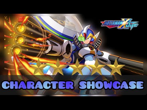 MEGA MAN X DIVE MOBILE | ULTIMATE ARMOR X COMMAND MISSION 5* CHARACTER SHOWCASE