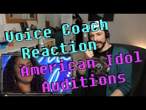 Vocal Coach Reaction to American Idol Auditions - Britney Holmes