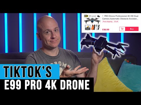 The TikTok Shop E99 Professional 4K Drone!