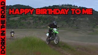 I Spent My Birthday Training and Riding My KLX 300 on a Motocross Track