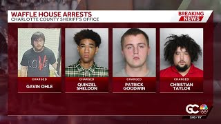 4 arrested after gun was fired at Waffle House in Port Charlotte