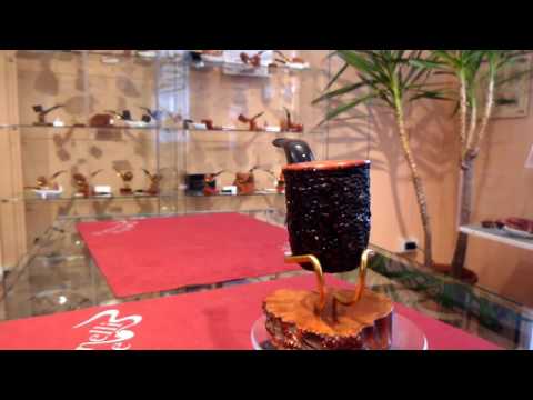 Pipa radica bent fatta a mano - www.paronellipipe.it