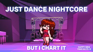 Cover art for Just Dance Nightcore but it's Playable in Friday Night Funkin'  Random FNF Songs 3.21K subscribers  Subscribed