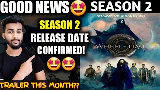 The Wheel of Time Season 2 Release Date | The Wheel of Time S2 Release Date | Amazon Prime |