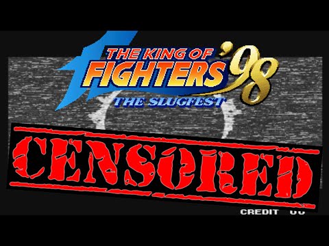 The King Of Fighters '98 CENSORED - Attract Mode/Intro Movie Swearing (Documentary Purposes)