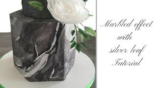 Marble Wedding Cake PART 1 - How to make MARBLED EFFECT | by Ilona Deakin at Tiers Of Happiness