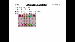 Mushroomman (Chroma colour) for the ZX81