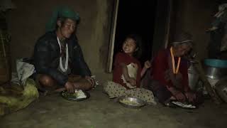 Cooking vegetables in the village||Rural life|