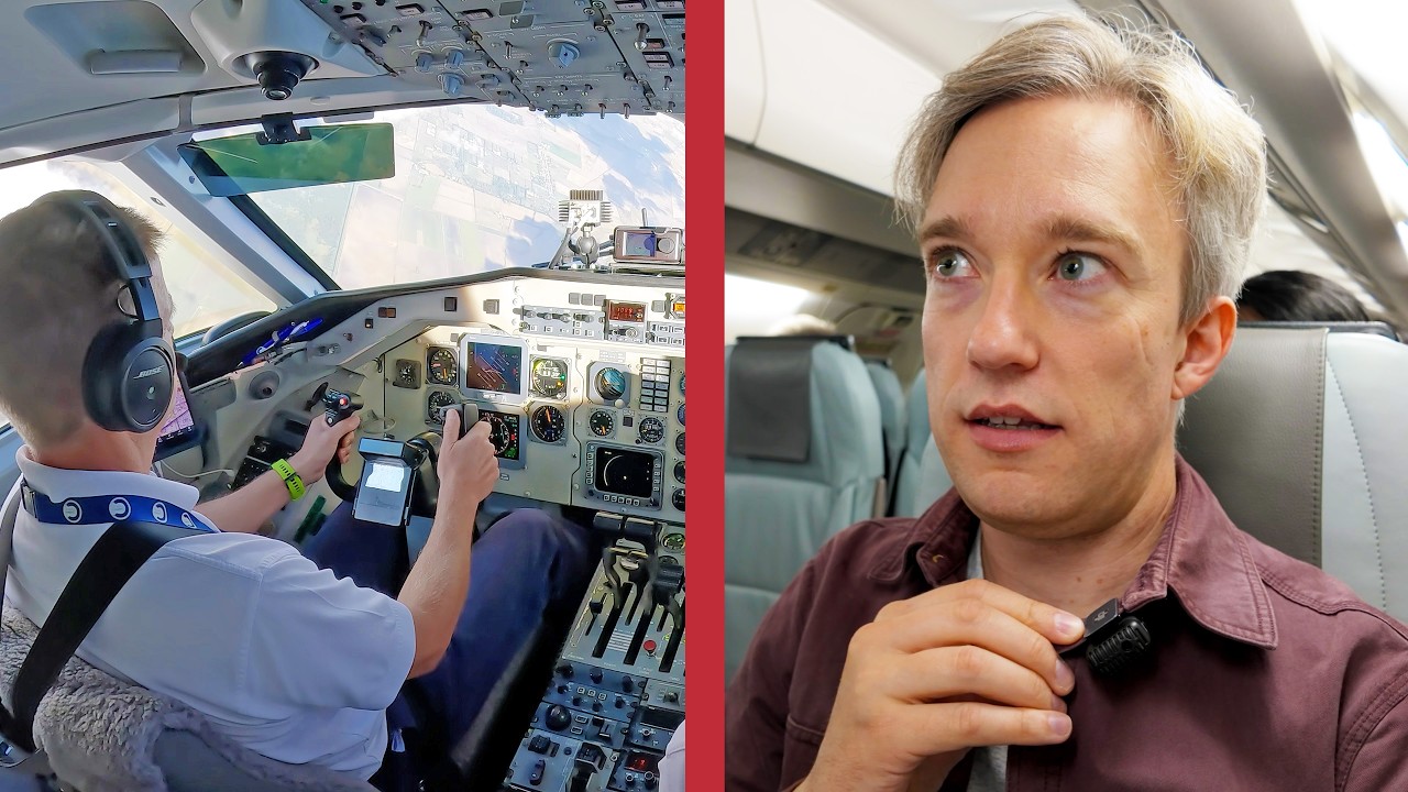 Flying a plane badly, on purpose.