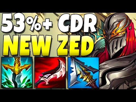 *78% R CD* New Zed Is B-B-BROKEN In Season 11.. what are these new items (115 Ability Haste) - LoL