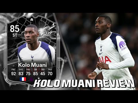FC 26 | 85 KOLO MUANI SHOWDOWN PLAYER REVIEW | ARSENAL VS TOTTENHAM 👀