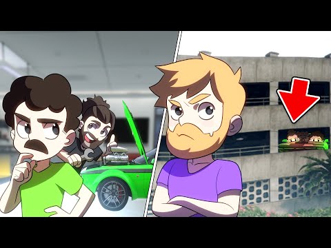 Our Best Friend Builds Our Hide And Seek Cars In GTA 5