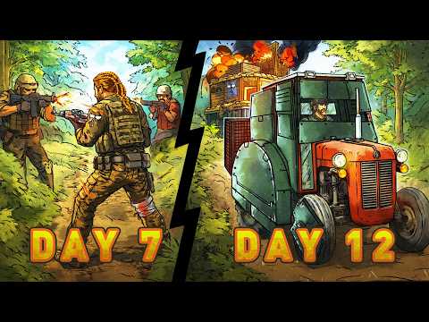 How I Survived Solo on a Fully Populated Server in Official SCUM...