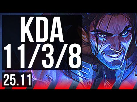 SYLAS vs URGOT (TOP) | 11/3/8 | EUW Master | 25.11