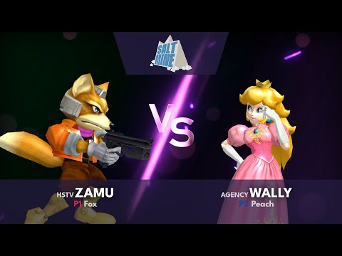 Zamu (Fox) vs Wally (Peach) – Winners Finals | The Salt Mine #14
