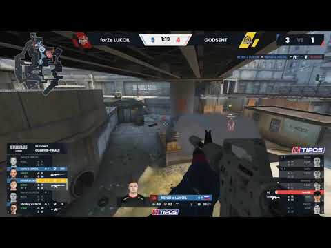 b4rtiN (T) wins the 1vs3 situation with the help of the bomb timer in the final duel 1/2