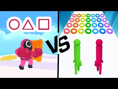 Long Neck Run🆚JoinBlobClash 3d(Squid Game)-Android/iOS Gameplay 2025