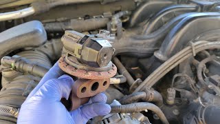 ford explorer egr valve removal