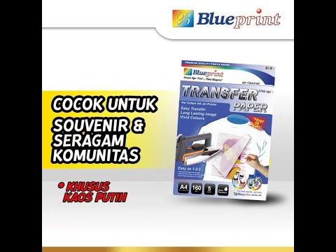 Blueprint BP-TWA4160 : Transfer Paper White A4 Blueprint BP-TWA4160 : Transfer Paper White A4