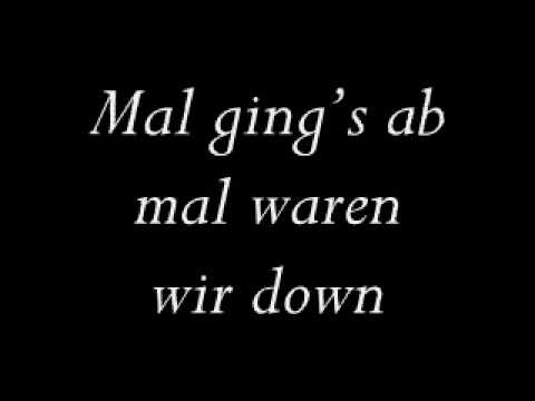 Video thumbnail for Wenn du durchhängst
