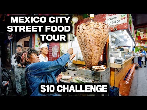 , title : 'Americans Eating Mexico City Street Food ALL Day with ONLY $10'