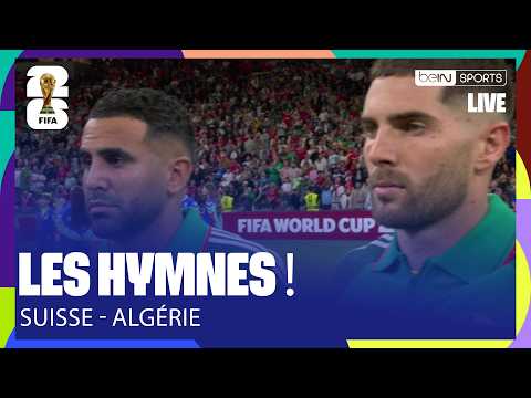 LIVE - LES HYMNES DE CE SUISSE - ALGÉRIE !