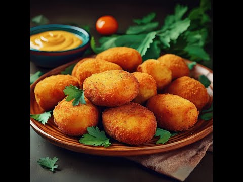 The complete method of preparation Classic Potato Croquettes